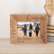 Love Still Keeps Us Together Personalized Wooden Frame-5" x 3 1/2" Brown Horizontal