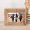 Love Still Keeps Us Together Personalized Wooden Frame-6" x 4" Brown Horizontal