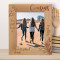 Love Still Keeps Us Together Personalized Wooden Frame 8" x 10" Brown (Vertical)