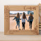 Love Still Keeps Us Together Personalized Wooden Frame-10" x 8" Brown Horizontal