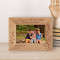 Cousins Are A Little Bit Of Childhood That Can Never Be Lost Personalized Wooden Frame-6" x 4" Brown Horizontal