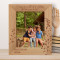 Cousins Are A Little Bit Of Childhood That Can Never Be Lost Personalized Wooden Frame 8" x 10" Brown (Vertical)