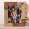 Cousins Are More Than Cousins Personalized Wooden Frame 8" x 10" Brown (Vertical)
