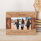 Born Cousins, Become Best Friends Personalized Wooden Frame-6" x 4" Brown Horizontal