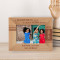 A Grandparents House Is Where Cousins Become Best Fiends Personalized Wooden Frame-6" x 4" Brown Horizontal
