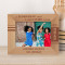 A Grandparents House Is Where Cousins Become Best Fiends Personalized Wooden Frame-7" x 5" Brown Horizontal