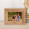Having Cousins Is A True Blessing Because They Are Best Friends Personalized Wooden Frame-6" x 4" Brown Horizontal