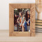 Friendship Is The Only Cement That Will Ever Hold The Cousins Together Personalized Wooden Frame 5" x 7" Brown (Vertical)