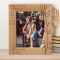 Friendship Is The Only Cement That Will Ever Hold The Cousins Together Personalized Wooden Frame 8" x 10" Brown (Vertical)