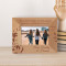We Didn't Realize We Were Making Memories, We Just Knew We Were Personalized Wooden Frame-5" x 3 1/2" Brown Horizontal