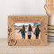 We Didn't Realize We Were Making Memories, We Just Knew We Were Personalized Wooden Frame-6" x 4" Brown Horizontal