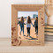 We Didn't Realize We Were Making Memories, We Just Knew We Were Personalized Wooden Frame 5" x 7" Brown (Vertical)