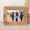 We Didn't Realize We Were Making Memories, We Just Knew We Were Personalized Wooden Frame-7" x 5" Brown Horizontal