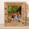 Cousins Make The Best Friends Personalized Wooden Frame 8" x 10" Brown (Vertical)
