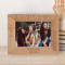 Cousins Are Connected Heart To Heart Personalized Wooden Frame-7" x 5" Brown Horizontal