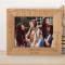 Cousins Are Connected Heart To Heart Personalized Wooden Frame-10" x 8" Brown Horizontal