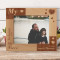 My Heart Belongs To My Niece Personalized Wooden Frame-10" x 8" Brown Horizontal