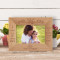 A Niece Is A Gift Personalized Wooden Frame-6" x 4" Brown Horizontal