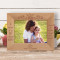 A Niece Is A Gift Personalized Wooden Frame-7" x 5" Brown Horizontal