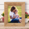 A Niece Is A Gift Personalized Wooden Frame 8" x 10" Brown (Vertical)
