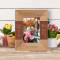 A Niece Is A Little Bit Of Childhood Personalized Wooden Frame 3 1/2" x 5" Brown (Vertical)