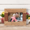 A Niece Is A Little Bit Of Childhood Personalized Wooden Frame-6" x 4" Brown Horizontal