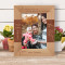 A Niece Is A Little Bit Of Childhood Personalized Wooden Frame 5" x 7" Brown (Vertical)