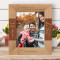 A Niece Is A Little Bit Of Childhood Personalized Wooden Frame 8" x 10" Brown (Vertical)