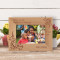 Nieces Are Like Sunshine On A Rainy Day Personalized Wooden Frame-6" x 4" Brown Horizontal