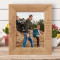 Here Together Or Miles Apart, A Niece Like You Stays In My Heart Personalized Wooden Frame 8" x 10" Brown (Vertical)