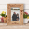 Love My Niece Personalized Wooden Frame 4" x 6" Brown (Vertical)