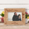 Love My Niece Personalized Wooden Frame-6" x 4" Brown Horizontal