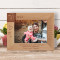 Niece Your Sweet Smile And Magical Ways Bring Happiness Personalized Wooden Frame-7" x 5" Brown Horizontal