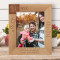 Niece Your Sweet Smile And Magical Ways Bring Happiness Personalized Wooden Frame 8" x 10" Brown (Vertical)