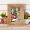 In The Story Of My Life You Are The Best Part Personalized Wooden Frame 4" x 6" Brown (Vertical)