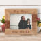 My Little Princess You Totally Rule My Heart Personalized Wooden Frame-7" x 5" Brown Horizontal