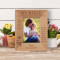 My Niece Personalized Wooden Frame 3 1/2" x 5" Brown (Vertical)
