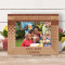To Have A Niece As Wonderful Personalized Wooden Frame-7" x 5" Brown Horizontal
