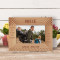 Niece You Are Full Of Love And Surprises Personalized Wooden Frame-6" x 4" Brown Horizontal