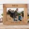 Niece You Are Full Of Love And Surprises Personalized Wooden Frame-10" x 8" Brown Horizontal