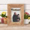 Nieces Bring Happiness And Joy Personalized Wooden Frame 4" x 6" Brown (Vertical)