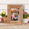 In The Grueling Journey Of Life, When Everything Else Wishes Away Personalized Wooden Frame 3 1/2" x 5" Brown (Vertical)