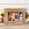 In The Grueling Journey Of Life, When Everything Else Wishes Away Personalized Wooden Frame-6" x 4" Brown Horizontal