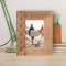 Parents Are The Ultimate Role Models For Children Personalized Wooden Frame 3 1/2" x 5" Brown (Vertical)