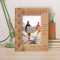 Parents Are The Ultimate Role Models For Children Personalized Wooden Frame 4" x 6" Brown (Vertical)