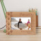 Parents Are The Ultimate Role Models For Children Personalized Wooden Frame-6" x 4" Brown Horizontal