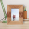 For A Lovely Parents Personalized Wooden Frame 3 1/2" x 5" Brown (Vertical)