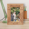 Best Parents Ever Personalized Wooden Frame 4" x 6" Brown (Vertical)