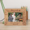 Best Parents Ever Personalized Wooden Frame-6" x 4" Brown Horizontal