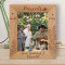 Best Parents Ever Personalized Wooden Frame 8" x 10" Brown (Vertical)